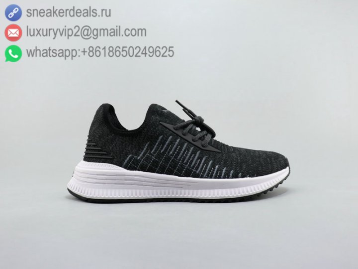 Puma Suede Platform Gold Men Knit Running Shoes Black Size 39-44